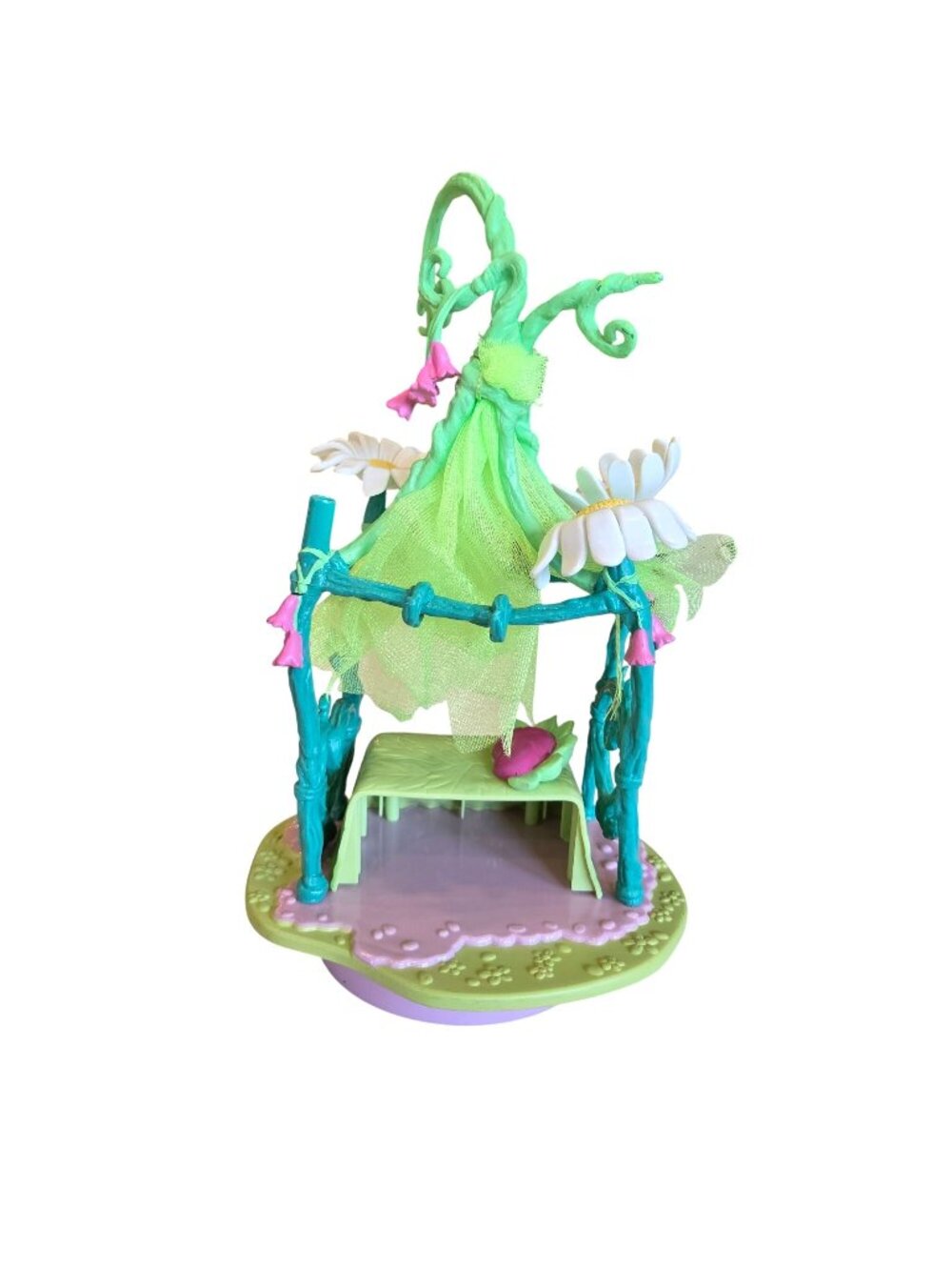 Disney Tinker Bell Pixie Hideaway Canopy Fairies Bed Playmates  2006